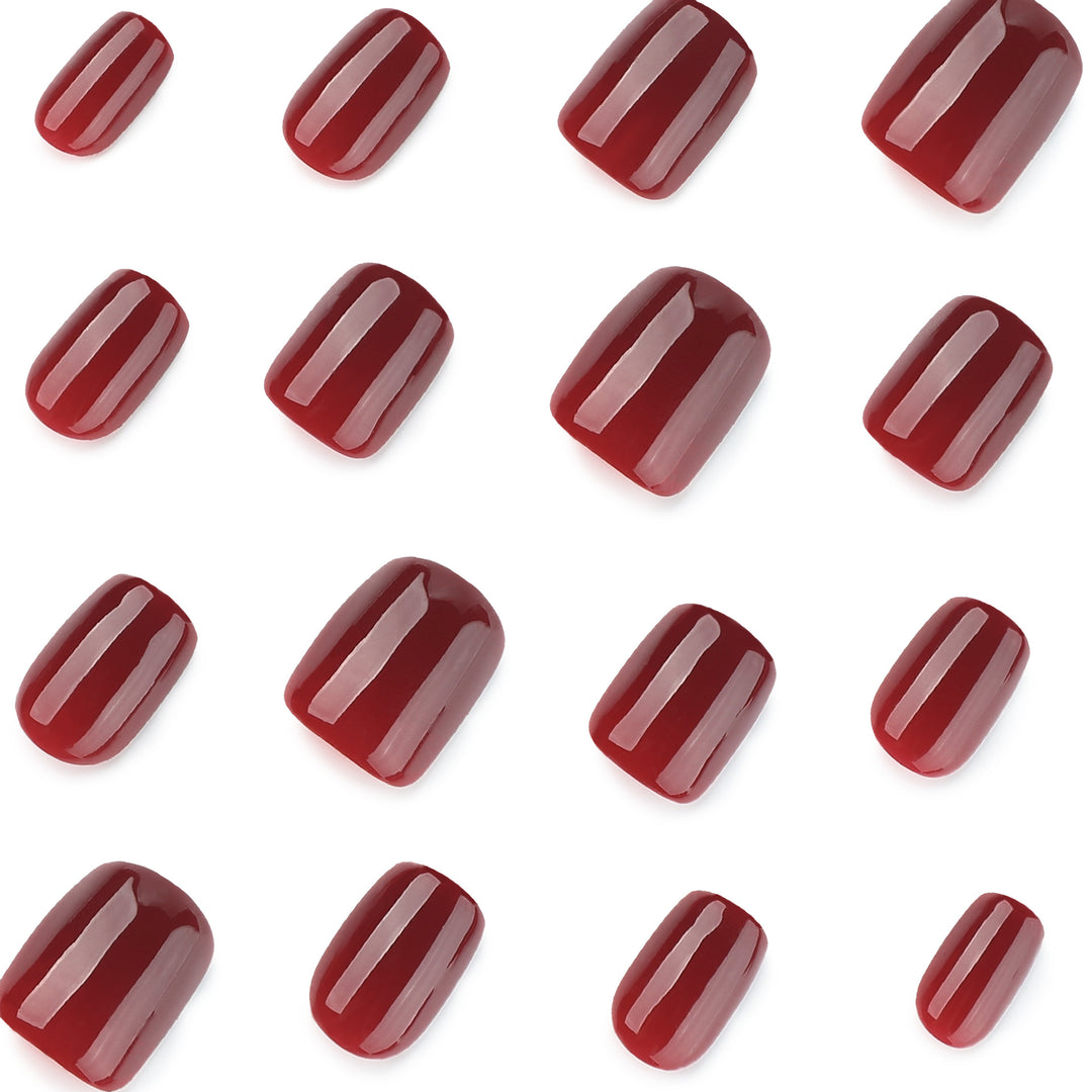 Artistic nail design with a high-gloss finish Kalsten