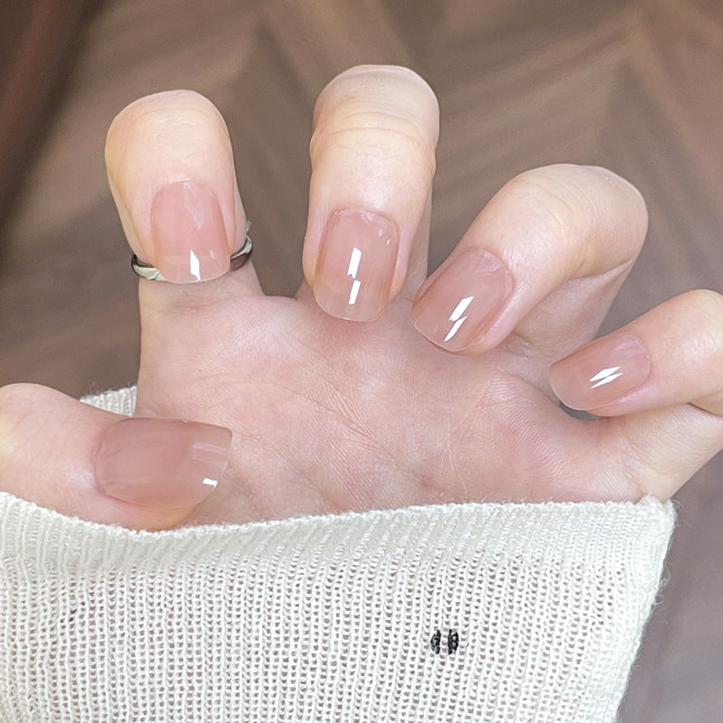 Glossy Square Press-On Nails Kalsten