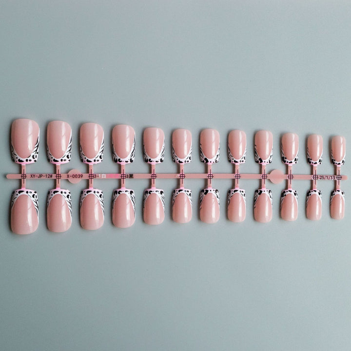 Decorative French Tip Nail Art Set