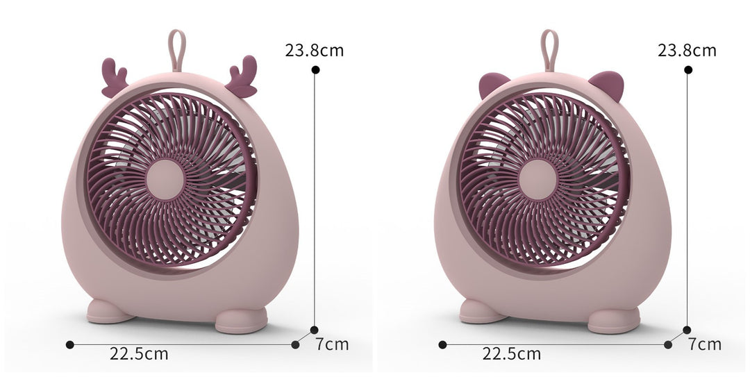 Women's Portable Mini Fan in Kawaii Animal Design Kalsten