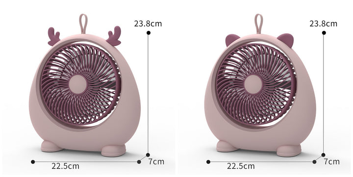 Women's Portable Mini Fan in Kawaii Animal Design Kalsten