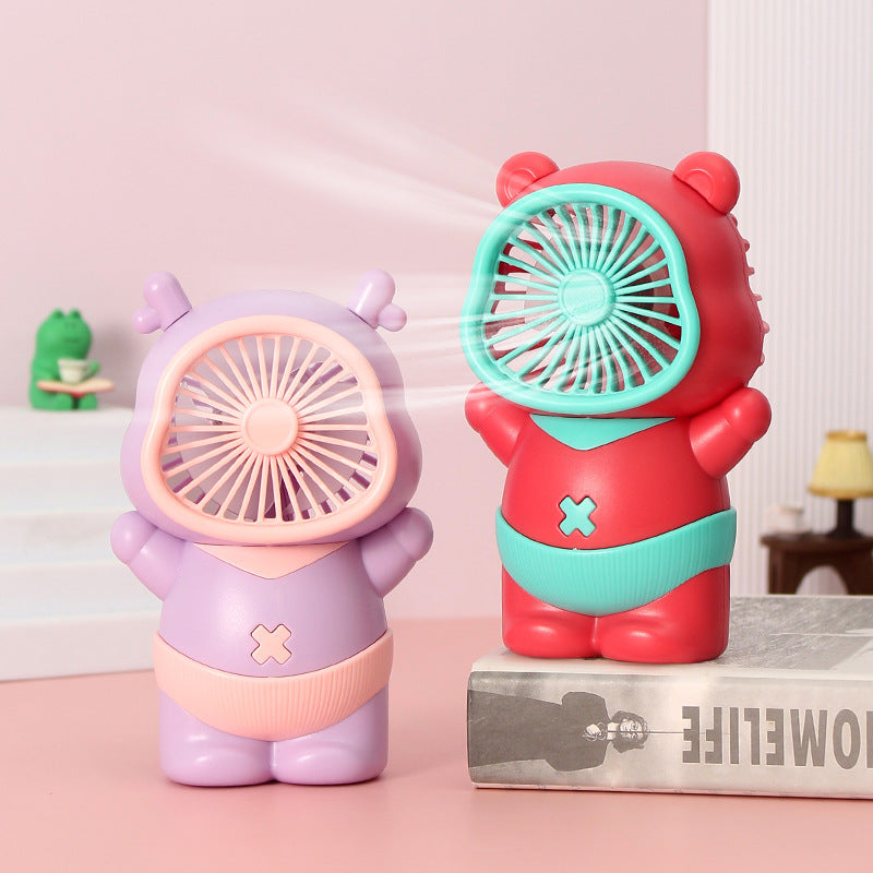 Women portable mini fan in bear design Kalsten