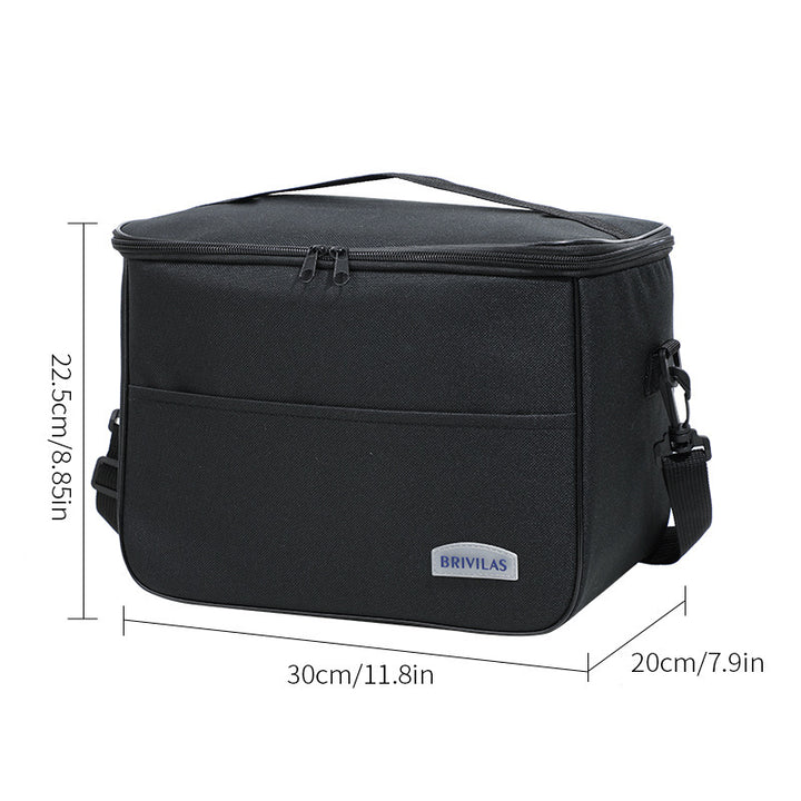 Insulated Multi-Compartment Lunch Cooler