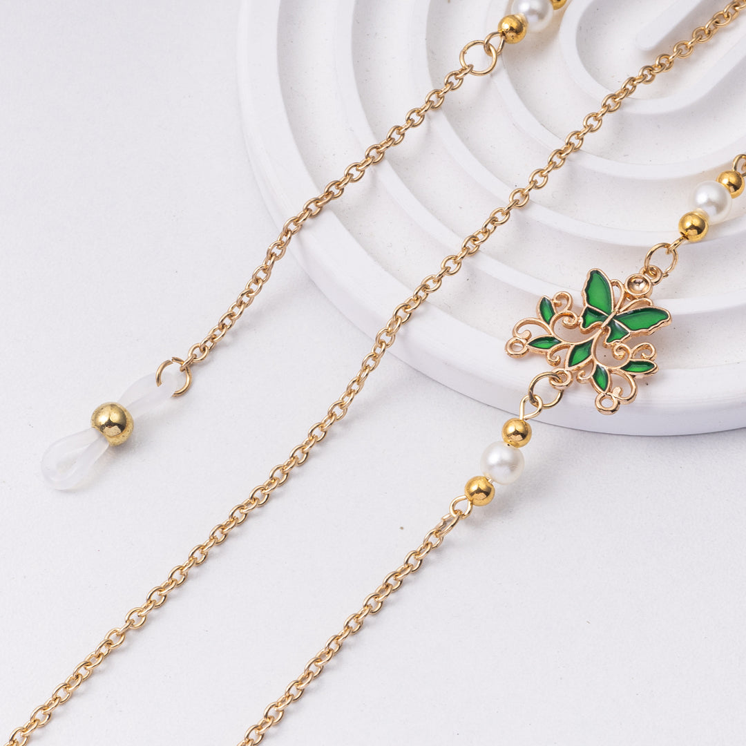 Floral Design Eyewear Chain Kalsten