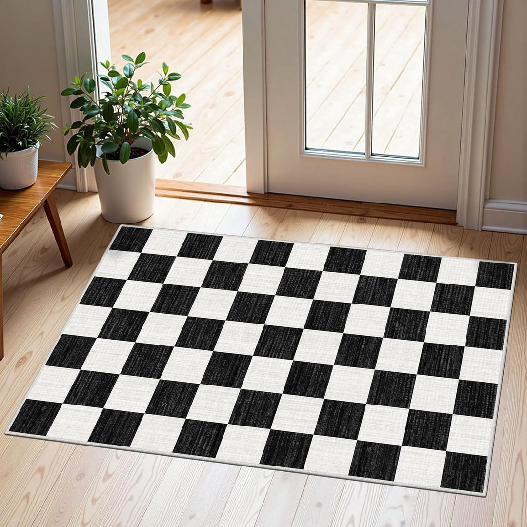 Striped Indoor Area Rug Kalsten