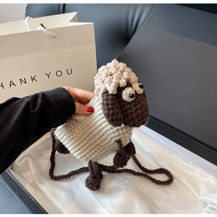 Cute Animal-Shaped Crochet Bag