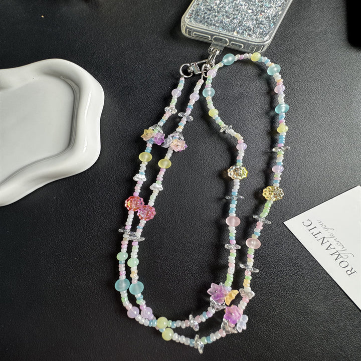 Multi-Strand Decorative Beaded Necklace Kalsten