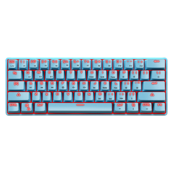 Compact Mechanical Gaming Keyboard with Backlit Keys Kalsten