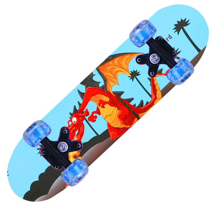 Girls' Cartoon Character Mini Skateboard Kalsten