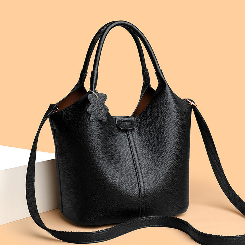 Chic Structured Leather Tote Bag