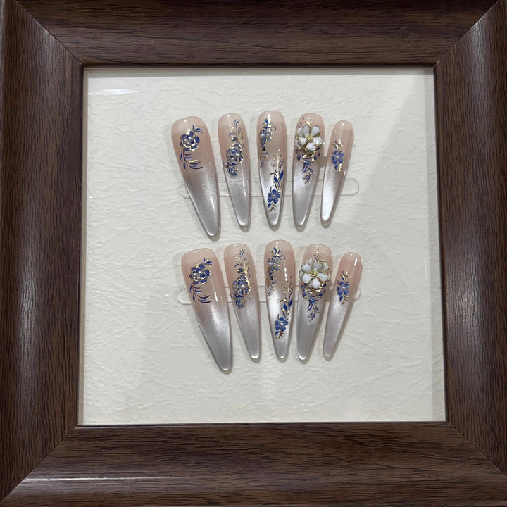 Elegant Floral Nail Art Tips Kalsten