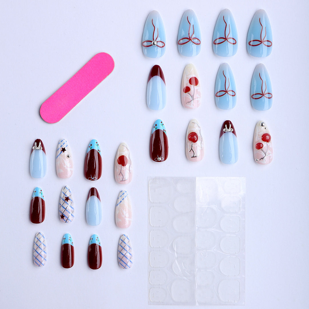 Artful fingernails with creative designs Kalsten