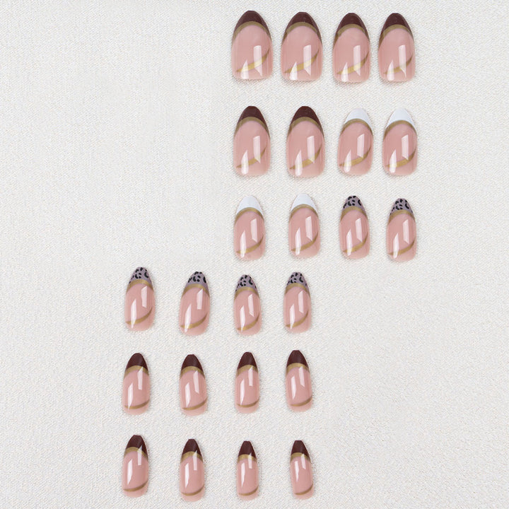 Elegant Geometric Nail Art