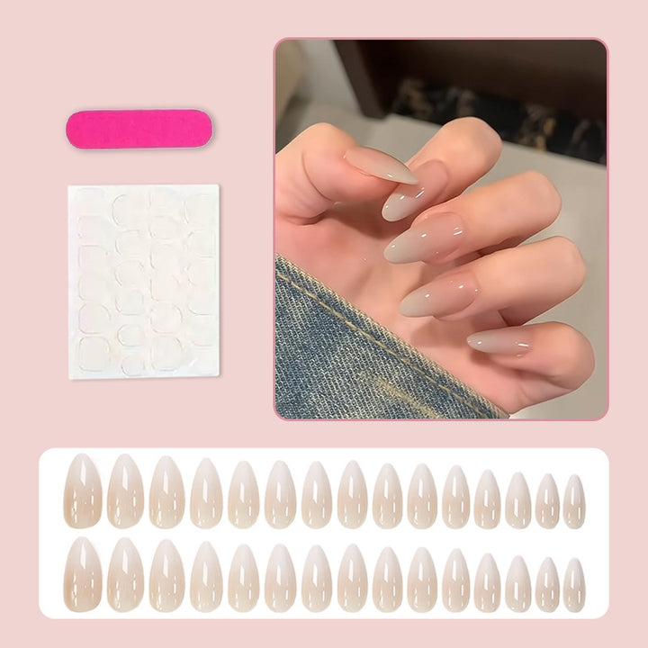 Acrylic nail set in elegant style Kalsten
