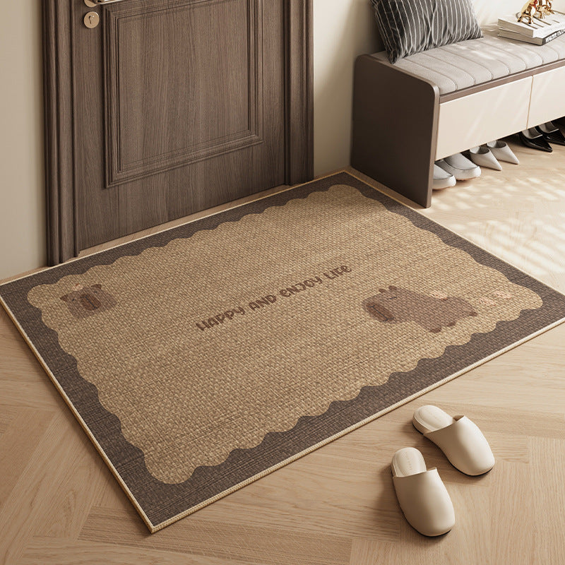 Decorative Cat-Themed Door Mat