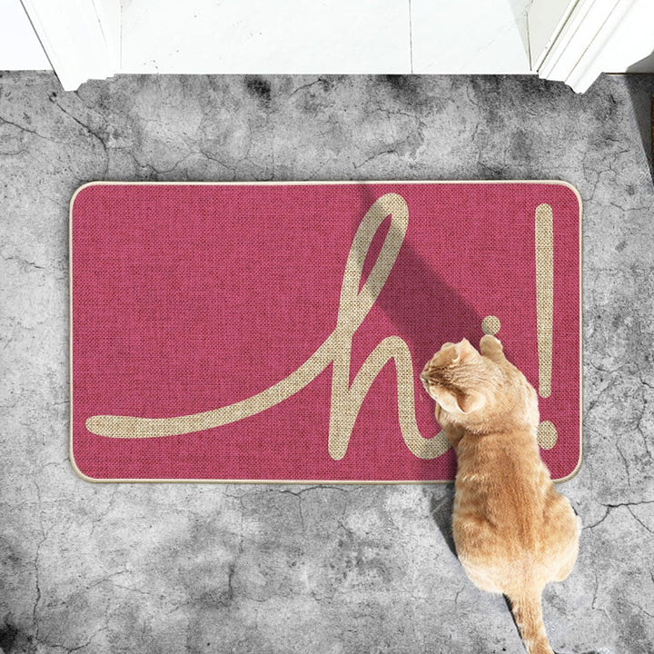 Decorative Welcome Floor Mat Kalsten
