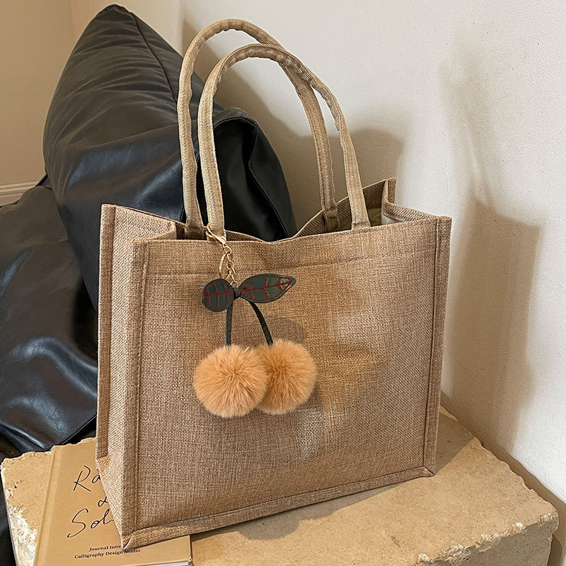 Eco-Friendly Jute Tote Bag
