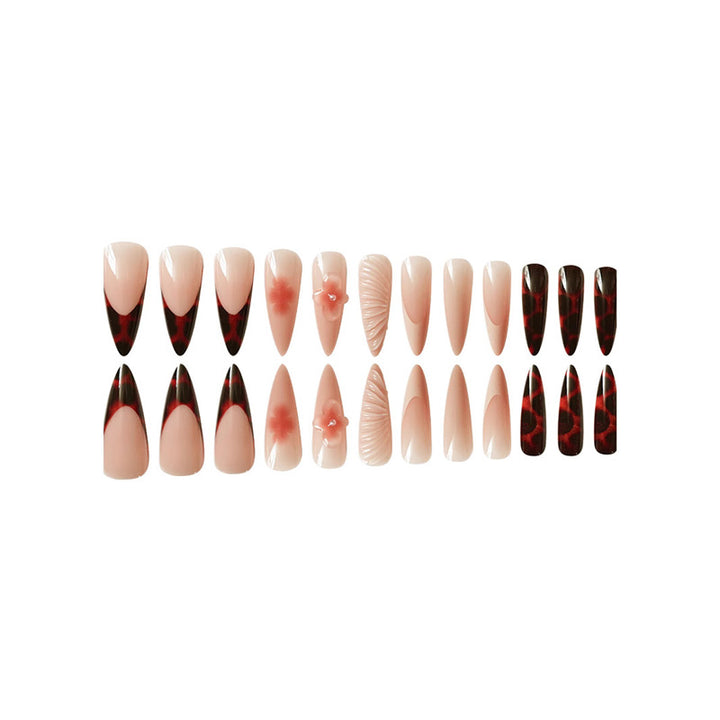 Premium Stiletto Press-On Nail Art Set Kalsten