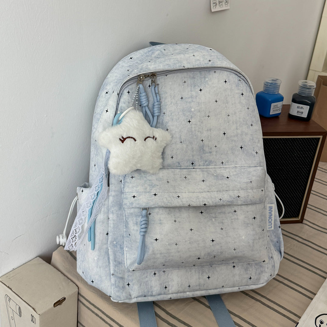 Cute Star-Embellished Backpack Kalsten 1791205374