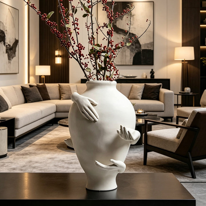 Artistic Ceramic Decorative Vessel