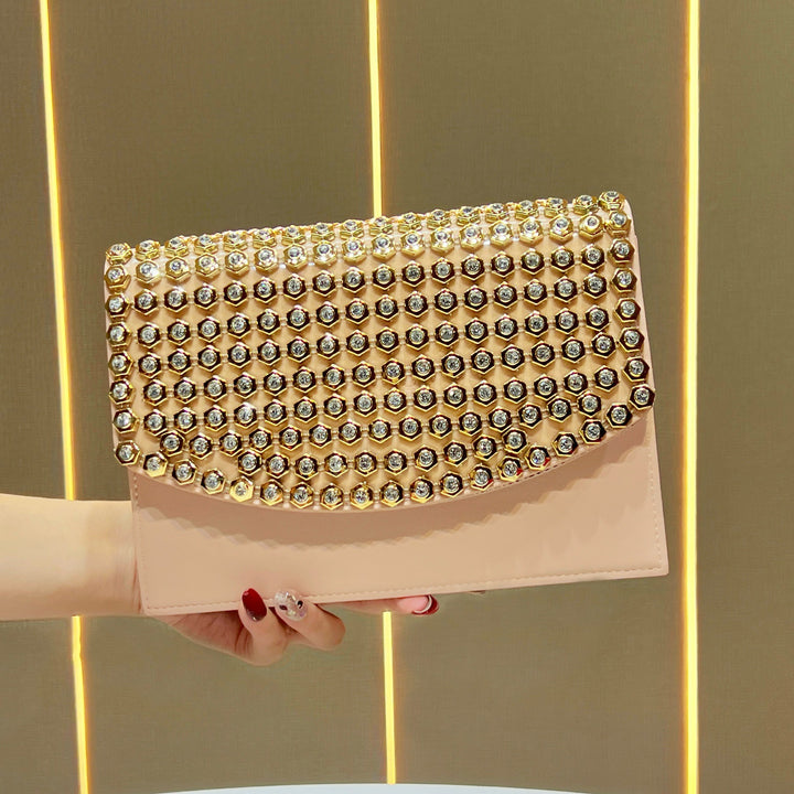 Luxurious Studded Evening Clutch