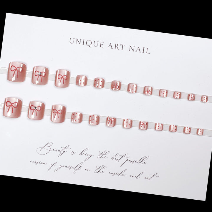 Decorative Press-On Toe Nail Art Kalsten