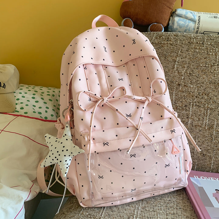 Playful Lightweight Printed Backpack Kalsten