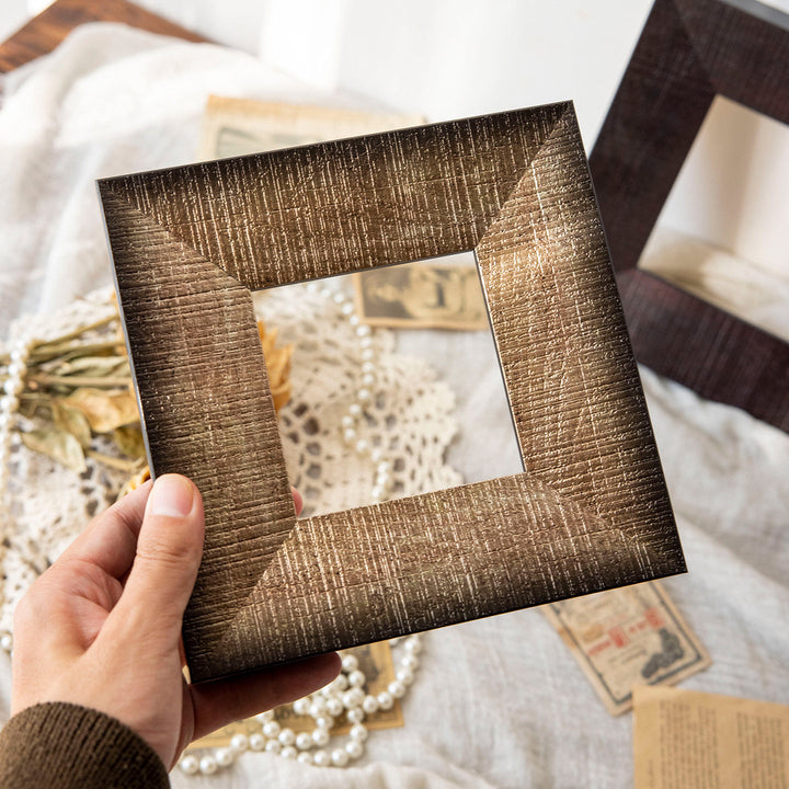 Artistic Coffee-Themed Picture Frame