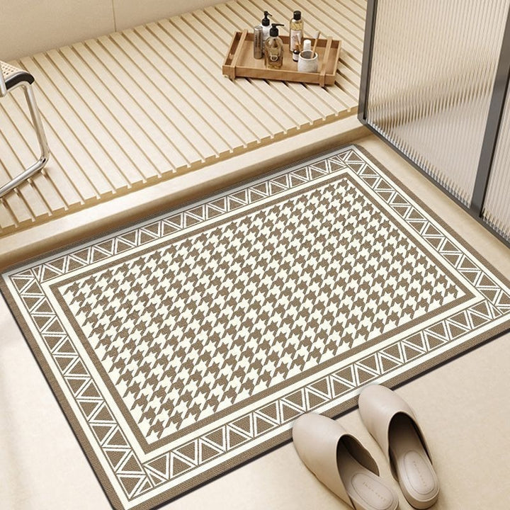 Geometric Slip-Resistant Door Mat Kalsten