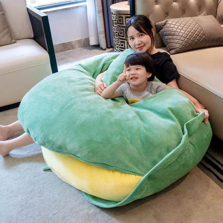 Oversized Plush Wearable Turtle Shell Costume With Adjustable Straps And Soft Foam Padding