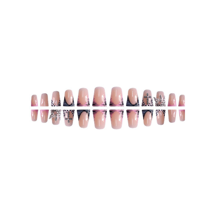 Glamorous Designer Press-On Nail Set Kalsten