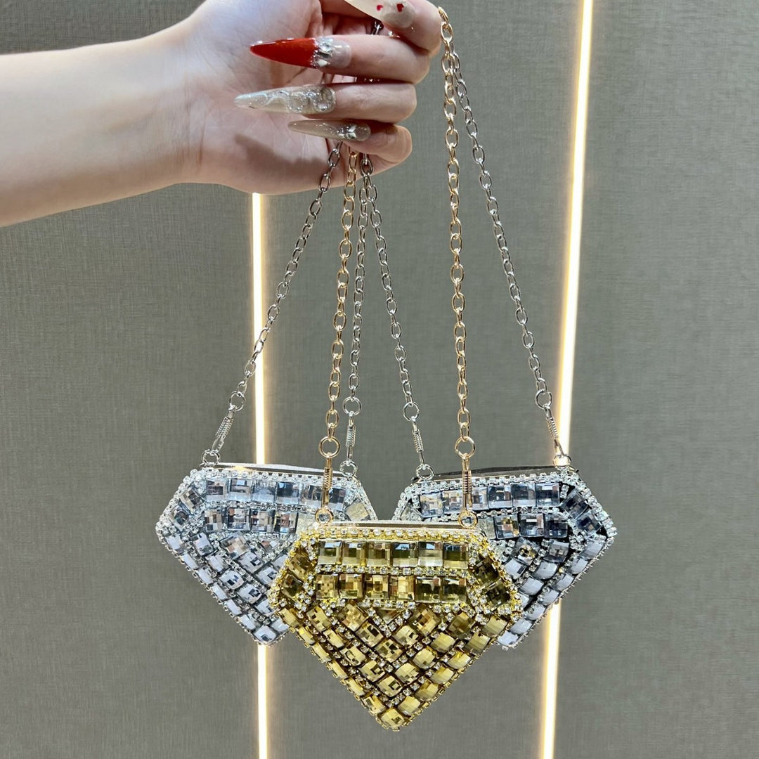 Decorative Geometric Clutch