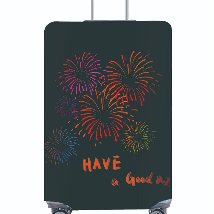 Women's Hard Shell Suitcase with Modern Geometric Design Kalsten