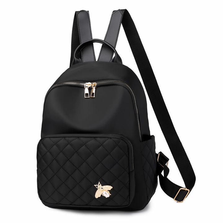 Quilted Vegan Leather Backpack Kalsten