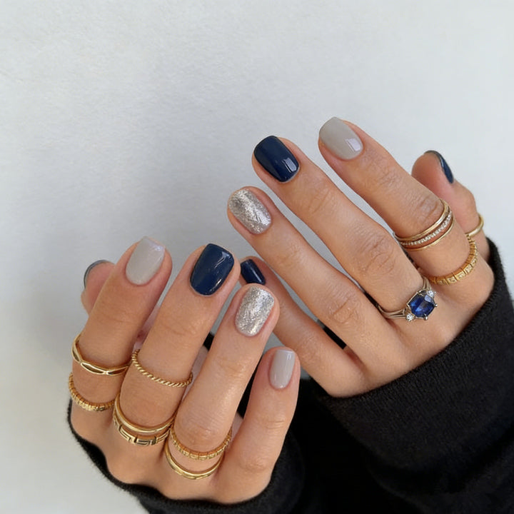 Elegant artificial nails with various designs Kalsten