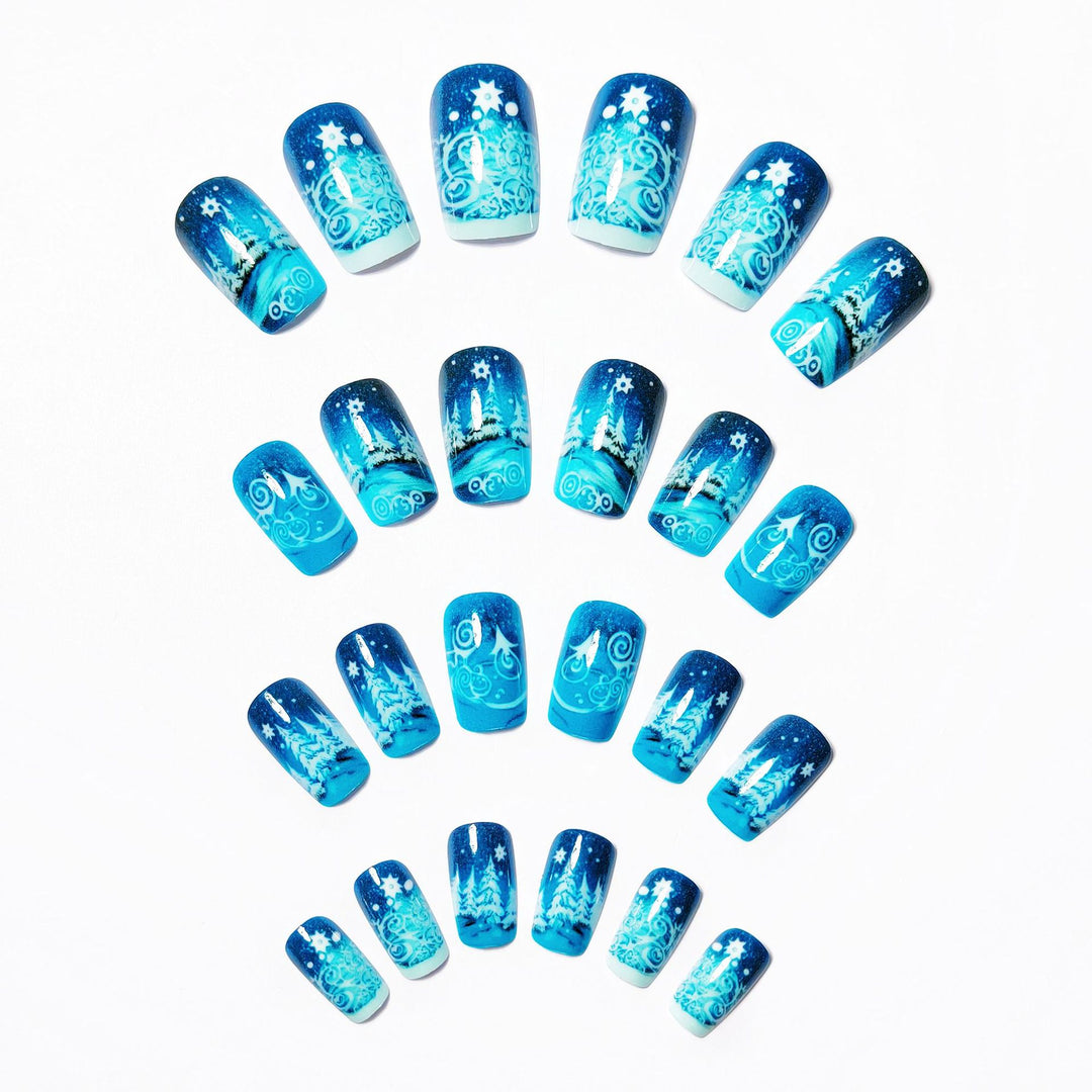 Winter Wonderland Nail Art Kalsten