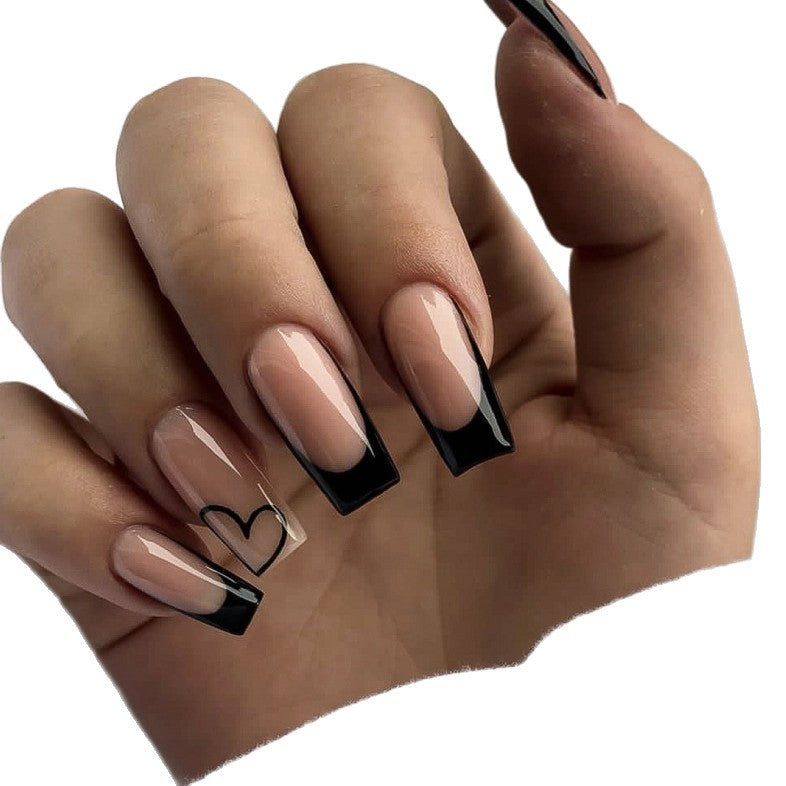Heart-Design Acrylic Nail Art Set Kalsten