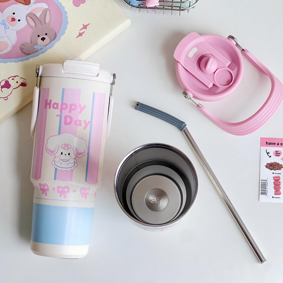 Women's sweet and playful insulated bottle Kalsten