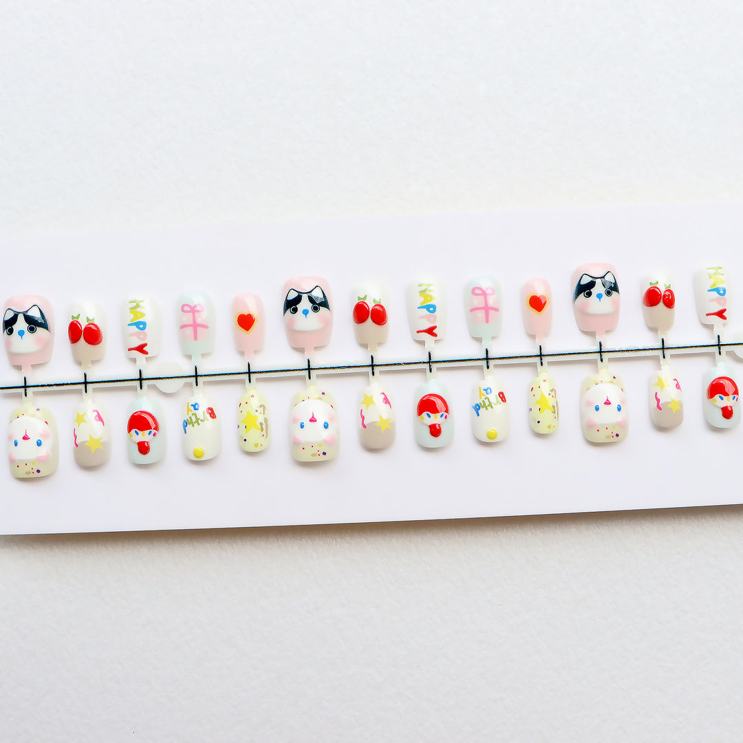 Creative Cartoon Themed Press-On Nails Kalsten