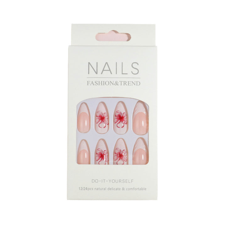 Premium Press-On Nail Set with Decorative Accents Kalsten