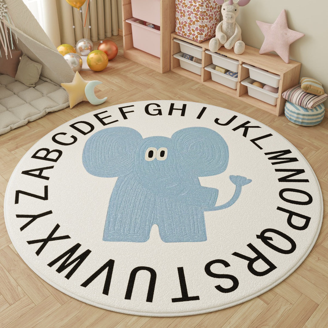 Fun-Themed Round Play Mat Kalsten