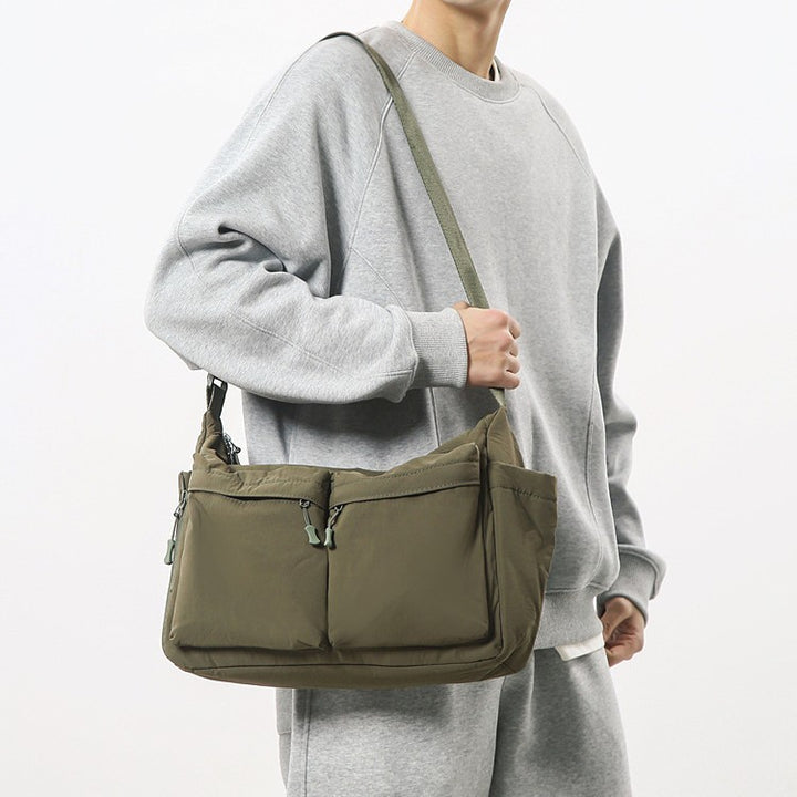 Multi-Pocket Travel Messenger Bag