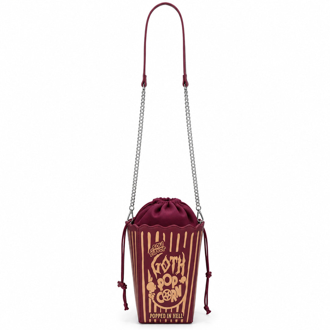 Quirky Printed Snack-Themed Crossbody Bag