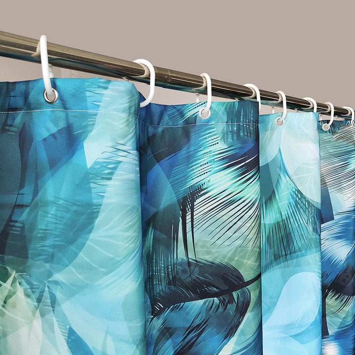 Artistic Feather Print Shower Curtain Kalsten