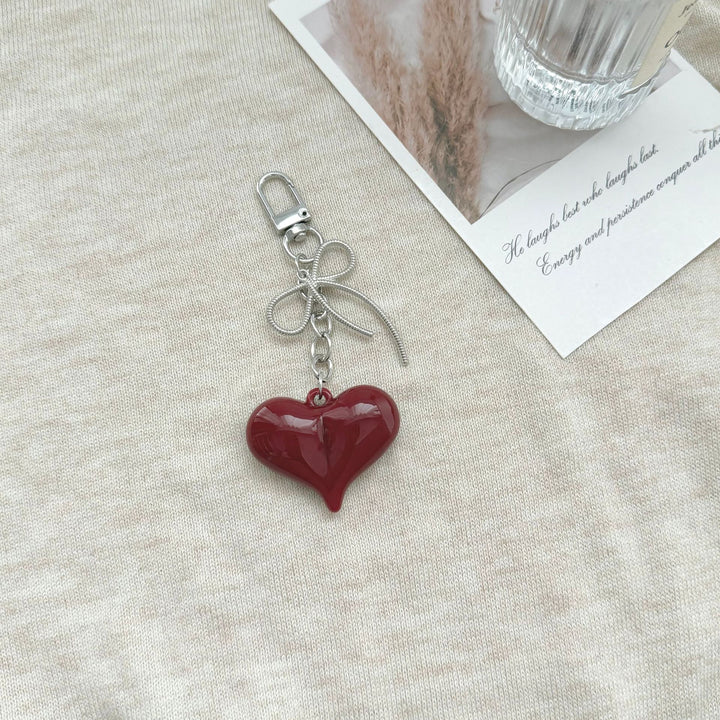 Artistic Heart Charm Keychain Kalsten