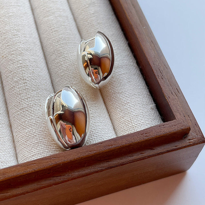 Stylish stainless steel stud earrings Kalsten