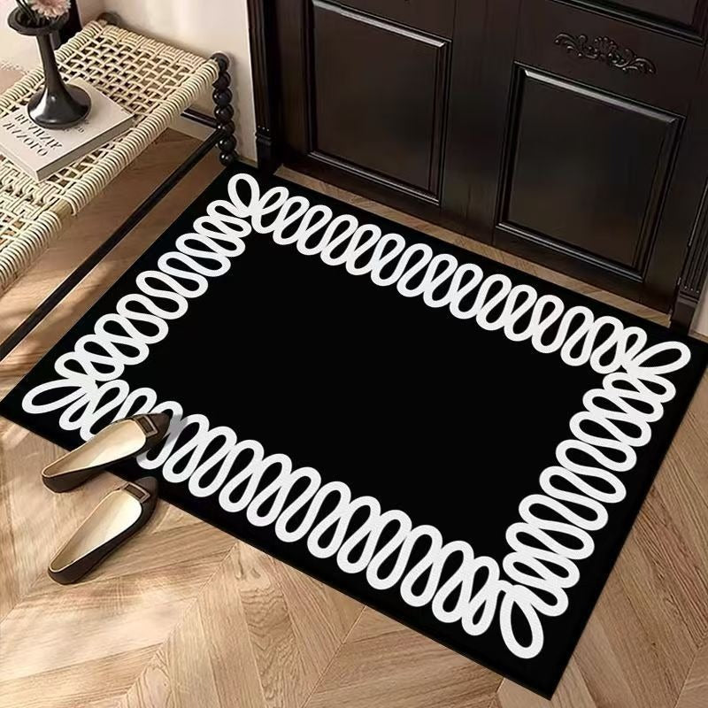 Decorative Geometric Pattern Floor Mat
