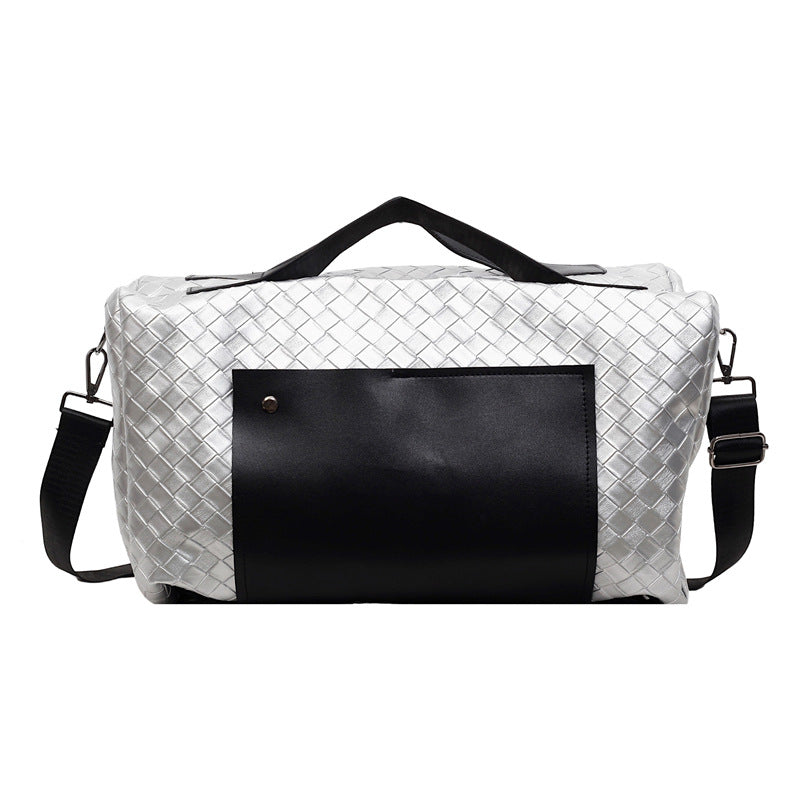 Woven Travel Duffel Bag