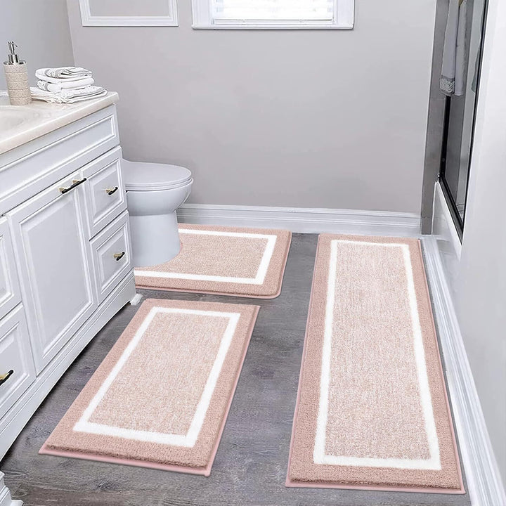 Luxurious Soft Bathroom Mat Set