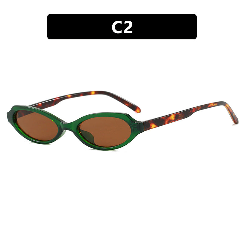 Ladies elegant sunglasses in stylish oval design Kalsten